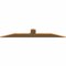 Ekena Millwork Portland Smooth Timber Gable Bracket, Western Red Cedar, 72"W x 12"H x 1 1/2"D x 5 1/2"F, 4/12 Pitch GBW072X12X0206POR00SWR - alternate 3